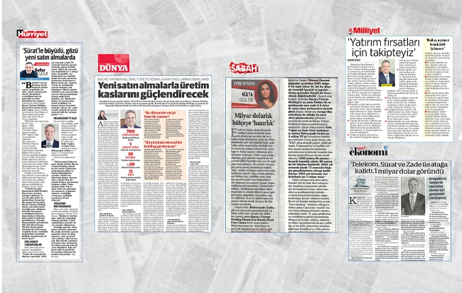 Bacacı Yatırım Holding Finans İcra Kurulu Üyesi Cem Cansu, ekonomi basınının temsilcileriyle buluştu.